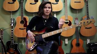Video thumbnail for 1975 Fender Jazz Bass Sunburst Finish Vintage Electric Guitar by Imperial Vintage Guitars