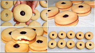 jam biscuits recipe with plain flour