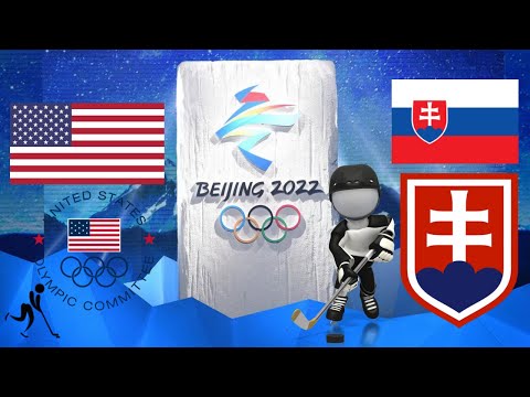 USA vs Slovakia || Men’s Olympic Ice Hockey 🔴Live Beijing 2022 || Quarterfinals
