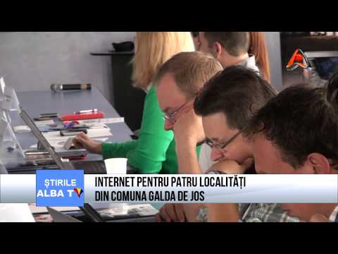 INTERNET PENTRU PATRU LOCALITATI DIN COMUNA GALDA DE JOS