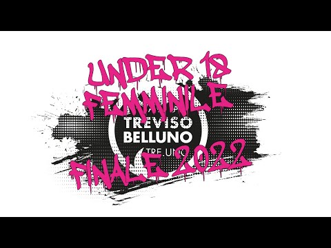 FINALE 1°-2° POSTO U18F TRE.UNO: CORTINA EXPRESS IMOCO - E.V. CARINATESE GIALLA
