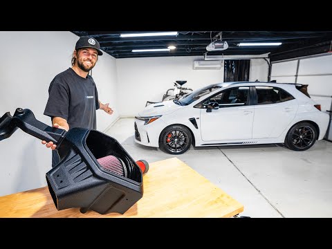 K&N Intake Install GR Corolla