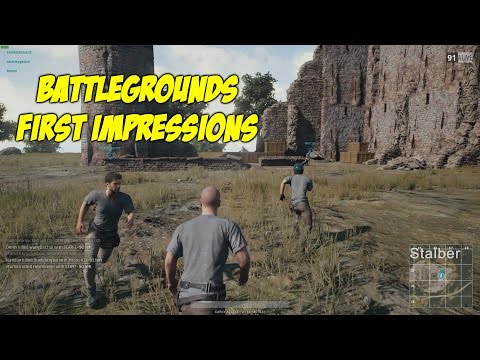 PlayerUnknown's Battlegrounds First Impressions: WE SUCK AT THIS GAME!