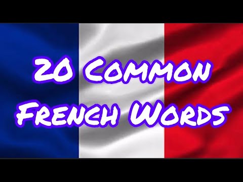 French | Common French words