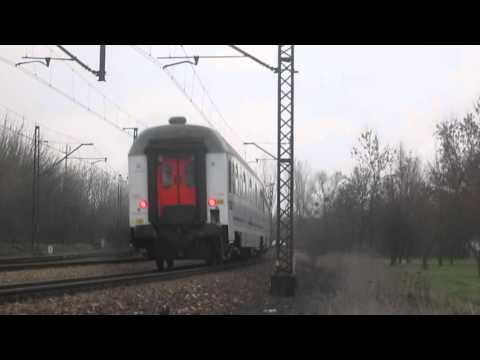 EP09-002 (EU: 150 013-7) z iC 6302 "KOSSAK" (WR.GŁ.-PRZEM.GŁ.) - przelot przez BROCHÓW (2x RP1)