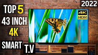Top 5 best 43 inch 4k smart tv in india 2022 ⚡best 43 inch 4k tv 2022