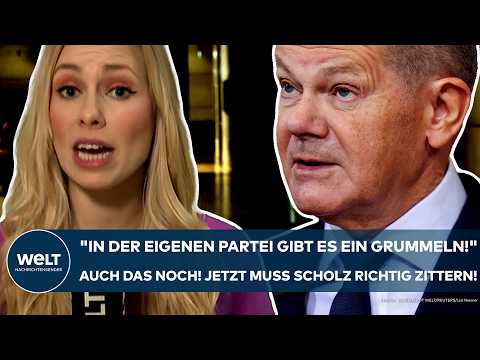 AMPEL-AUS: "In der eigenen Partei gibt es ein Grummeln!" Jetzt muss Kanzler Scholz wirklich zittern!