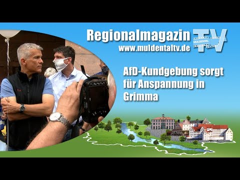 AfD Kundgebung sorgte für Anspannung in Grimma