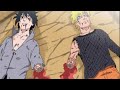 Naruto Sasuke Lost Their Arms Kakashi 6th Hokage