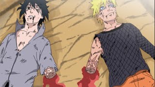 Naruto & Sasuke Lost Their Arms Kakashi 6th Ho