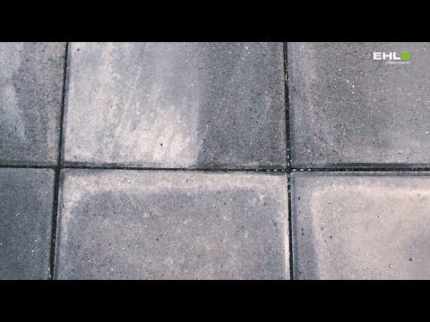 EHL Kalkausblühungen auf Betonplatten entfernen u. versiegeln