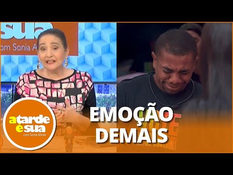 Sonia Abrão opina sobre crise de choro de Davi: “Como é dura essa fase final”