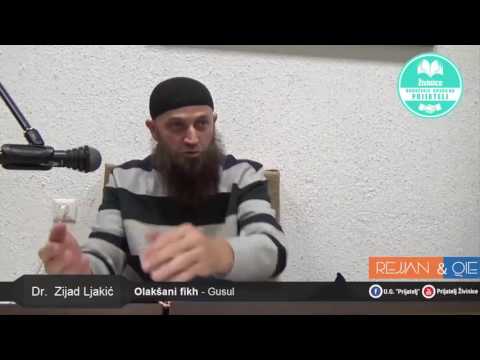 Uzimanje gusula ili obično kupanje prije džume - Dr. Zijad Ljakić