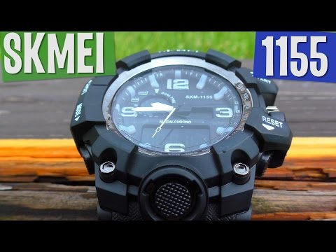 ОБЗОР ЧАСОВ SKMEI 1155. Вторые, после обзора SKMEI 1068. КОНКУРС БЕЗ РЕПОСТОВ завершён!