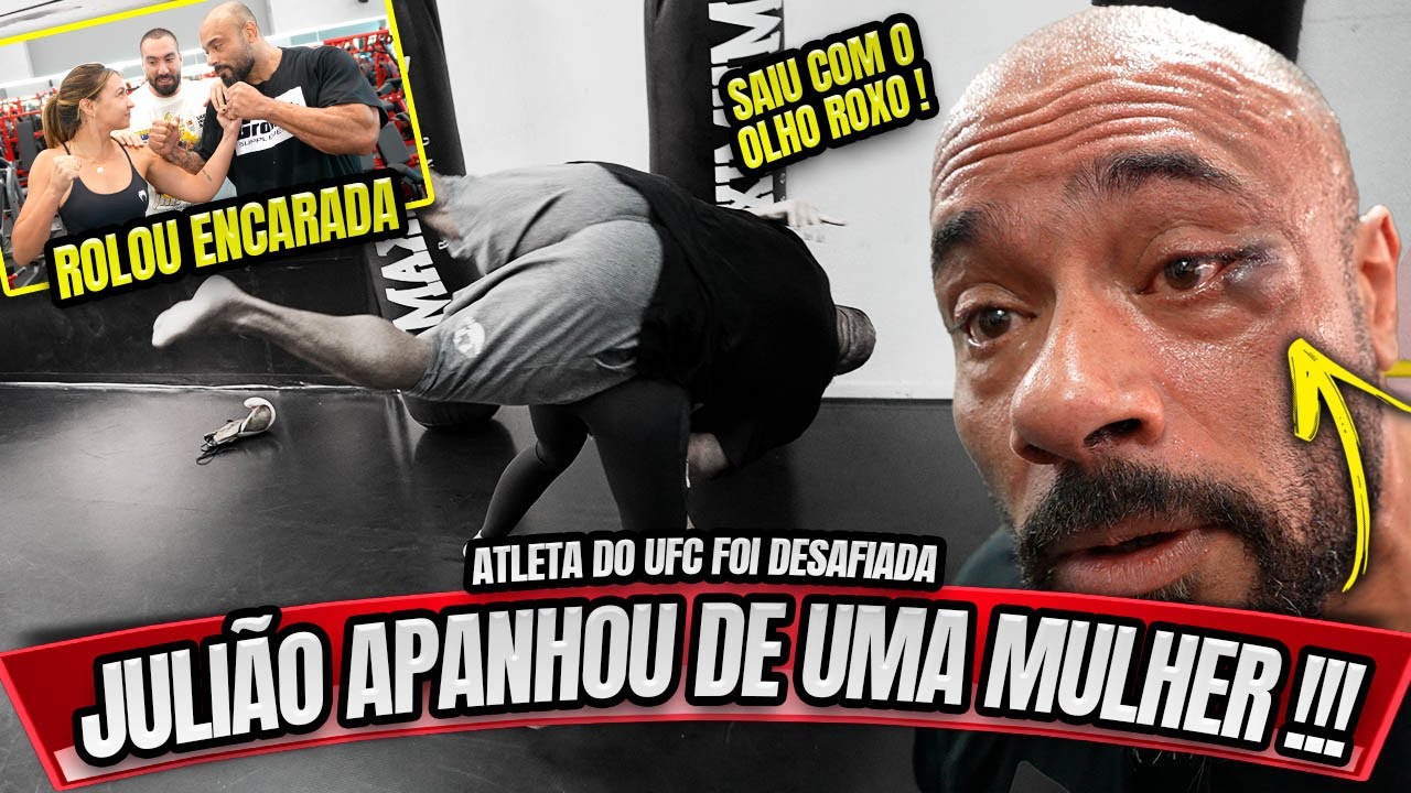 BALESTRIN APANHOU DE UMA MULHER - LUTADORA DO UFC ACABOU COM ELE !