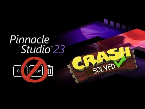 Pinnacle Studio 23 Solved
