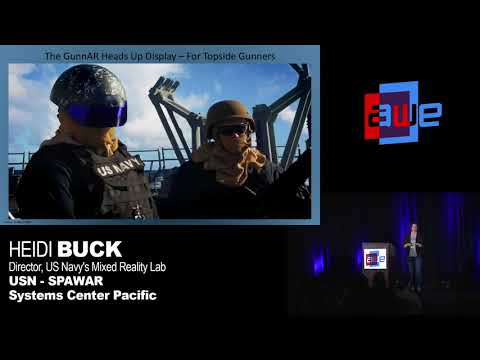 Heidi Buck (USN - SPAWAR Systems Center Pacific): Problemas difíceis em AR no Laboratório de RM da Marinha dos EUA