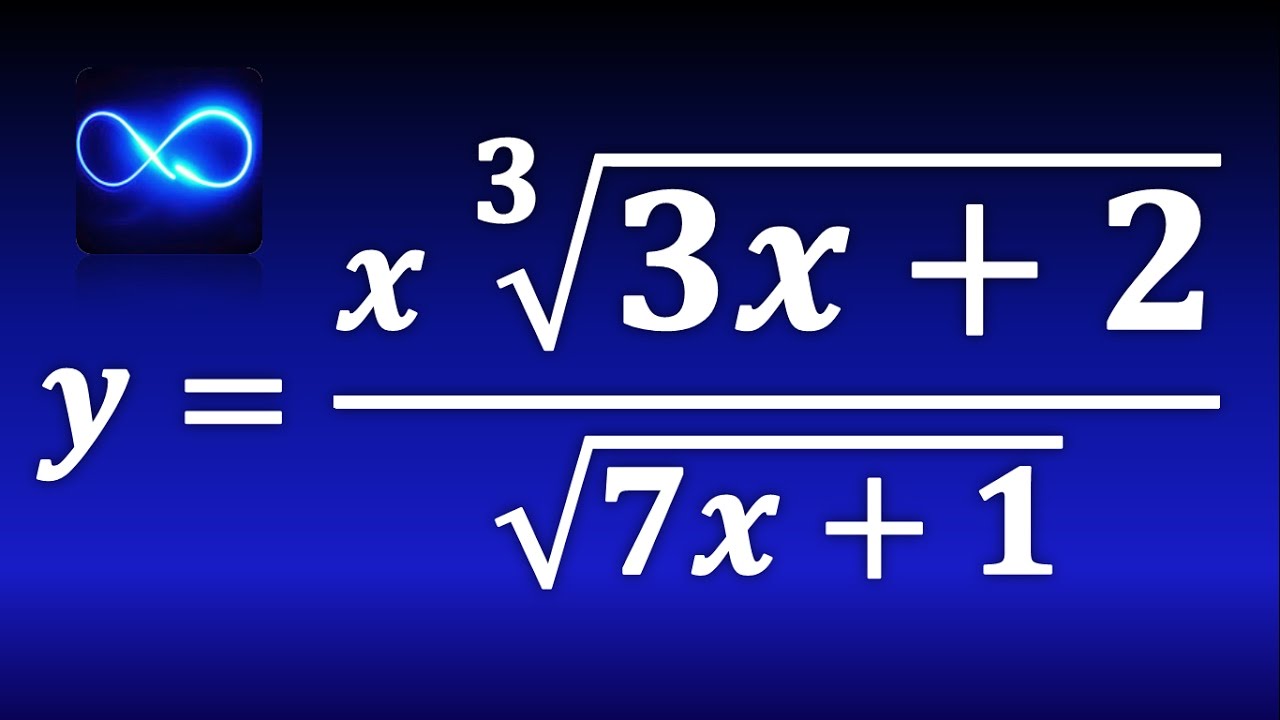 Logarithmic derivation: EXAMPLE 1 (RESOLVED EXERCISE)