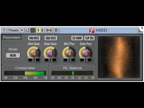 Voxengo Msed audio encoder decoder FREE VST/AU PLUGIN - Quick Test
