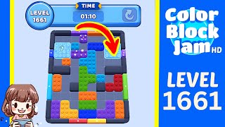 Soluzione del Livello 1661 di Color Block Jam