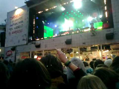DJ Fresh - Dakconcert Glazen huis Groenplaats Antwerpen 23/12/2011 Part 1