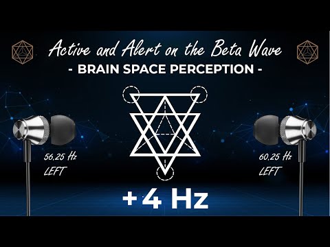 Active and Alert on the Beta Wave - 30 Minutes Pure Binaural Beat Session ~ Intervals