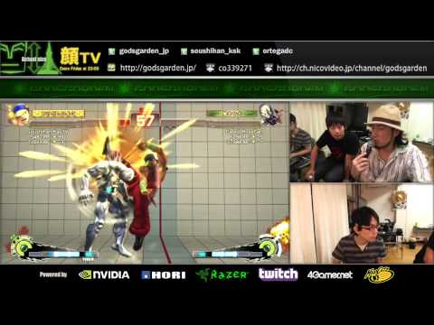 SSF4 AE2012 GODSGARDEN Kazunoko (Yun) vs Poongko (Seth) Long set