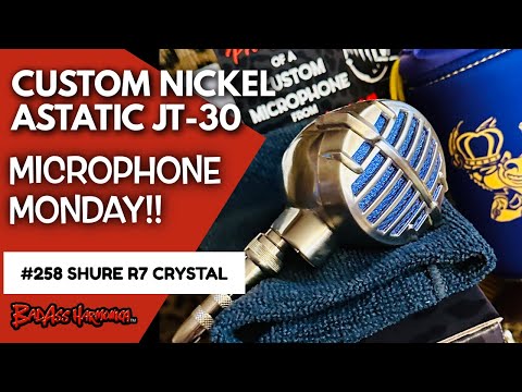 Best Blues Harmonica Microphones | Astatic Custom JT-30 Share R7 Crystal - Microphone Monday 258