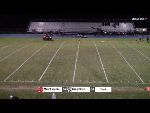 2018 FB - Bennington vs Mount Michael