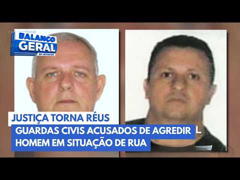 GCMs viram réus por agressão a homem em situação de rua em São José do Rio Pardo