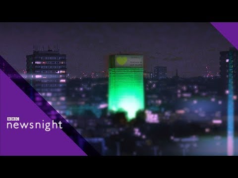 Grenfell: Grief, loss and being a teenager - BBC Newsnight