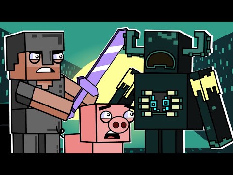 Warden & The Deep Dark! | Minecraft Animation