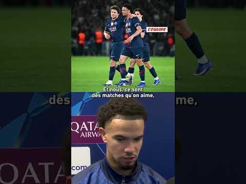 ​💪​ Zaïre-Emery confiant avant le match retour contre Liverpool #psg #parissaintgermain #football