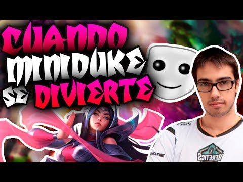 MINIDUKE TILTEADÍSIMO CON EL LOL + PARTIDAZA IRELIA
