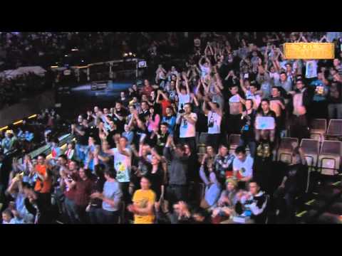 Fans show respect to Gambit Gaming after close game against KT Rolster Bullets