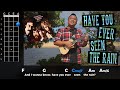 CCR Have You Ever Seen The Rain Ukulele Play Along