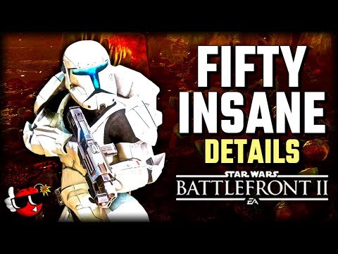 50 INSANE DETAILS on Felucia - Star Wars Battlefront 2 *NEW MAP*