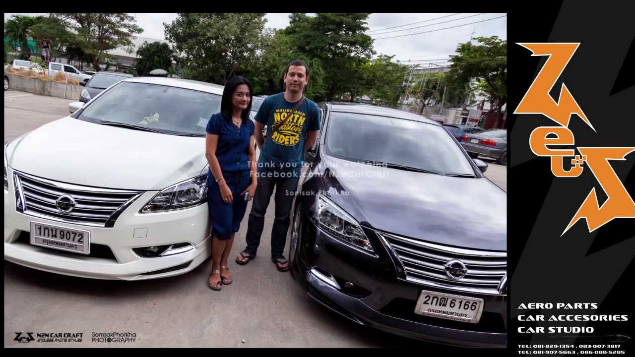 2013-11-16 :: TimeLapse Video - 2 Nissan Sylphy with Zeus's Aeropart