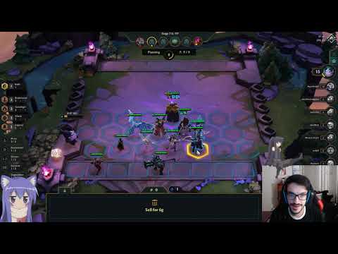 Tier 3 Swain with all 5 cost units on board!! (Warning: loud scream at the beginning)