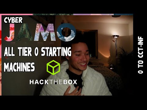 All Tier 0 Starting Point Machines on HackTheBox [0 TO CCT-INF EP.2] | cyberjamo