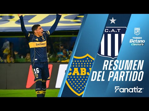 Boca Juniors 2 vs. Talleres de Cordoba 0 - Resumen del Partido | #torneoclausura2025