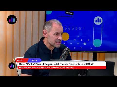 Oscar "Pacha" Parra - CCIRR |  Reclaman reformas estructurales y un cambio de rumbo tributario