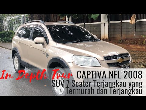 IN DEPTH TOUR CHEVROLET CAPTIVA 2.4L BENSIN NFL 1 2008 SUV 7 SEATER GAGAH MEWAH TAPI MURAH