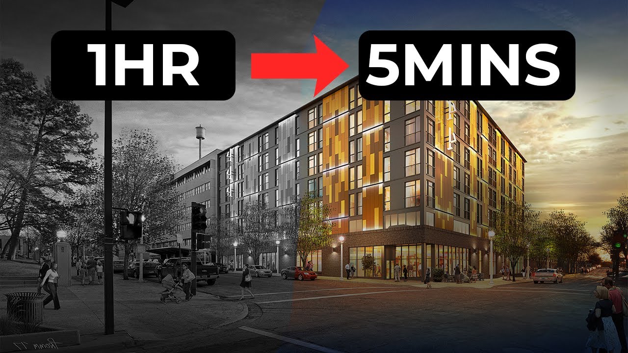 5 Time-Saving Tips for FASTER Architecture Renders