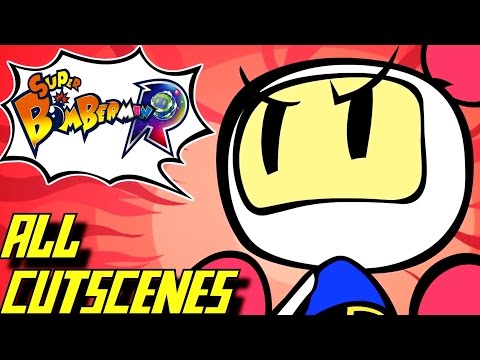 Super Bomberman R - All Cutscenes Full Movie HD
