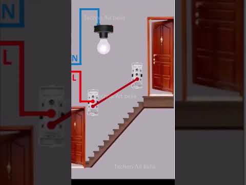 installation électrique. interrupteur va et vient #electrical