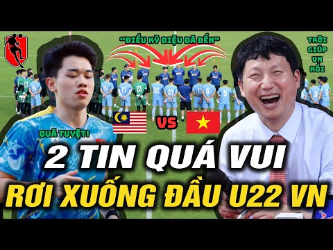 Chiều 5/12: Trước Trận Gặp Malaysia, U22 Việt Nam Nhận Liên Tiếp Tin Vui | NHM Sung Sướng Tột Cùng