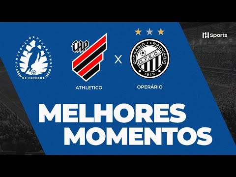 Gols e lances de Athletico Paranaense x Operário