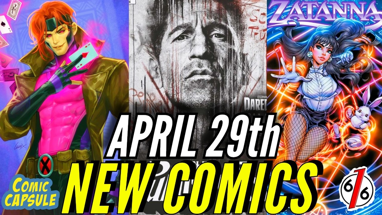 NEW COMIC BOOKS RELEASING APRIL 29th 2026 DC  MARVEL COMICS PREVIEWS COMING OUT THIS WEEK #comic