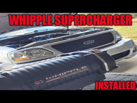 Svt Lightning Whipple 3.4l Installation video